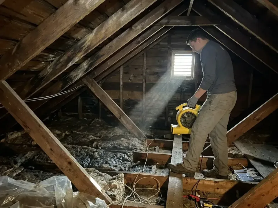 attic-water-damage-drying-proc-007 — frequently asked questions, Emergency Water Extraction & 24/7 Flood Response in Haledon…